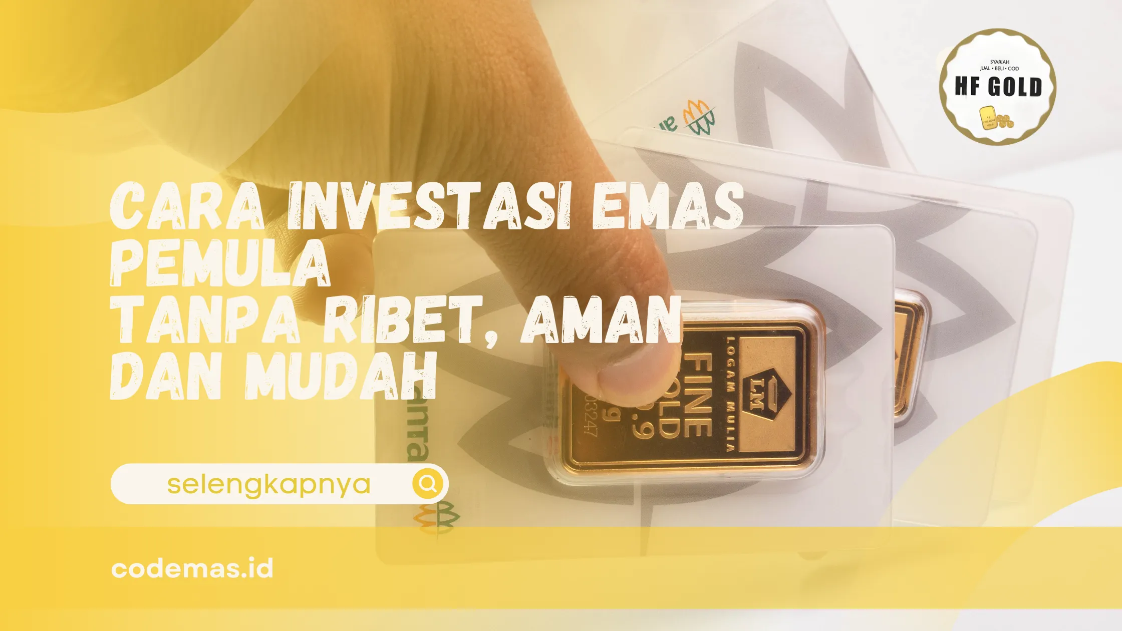 cara investasi emas pemula