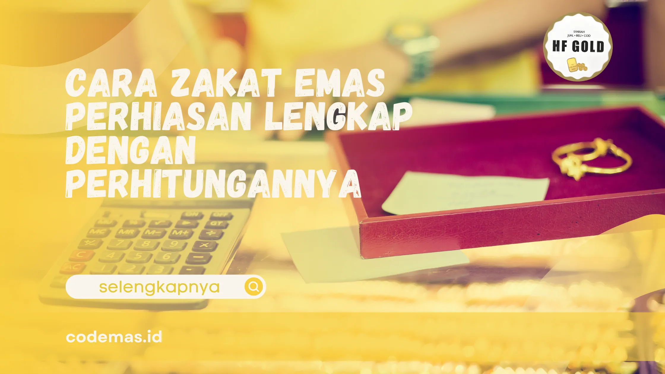 cara zakat emas