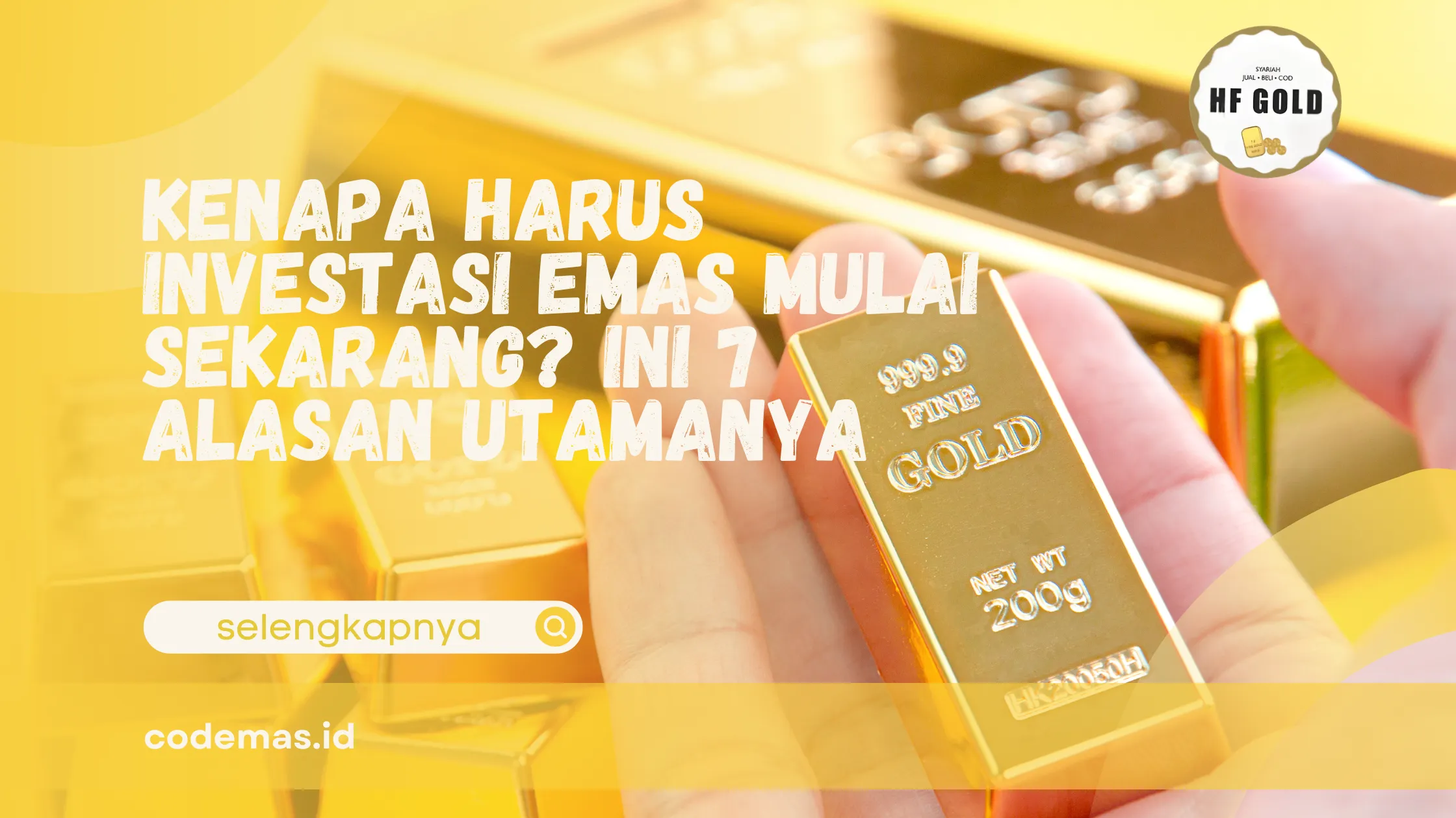 kenapa harus investasi emas