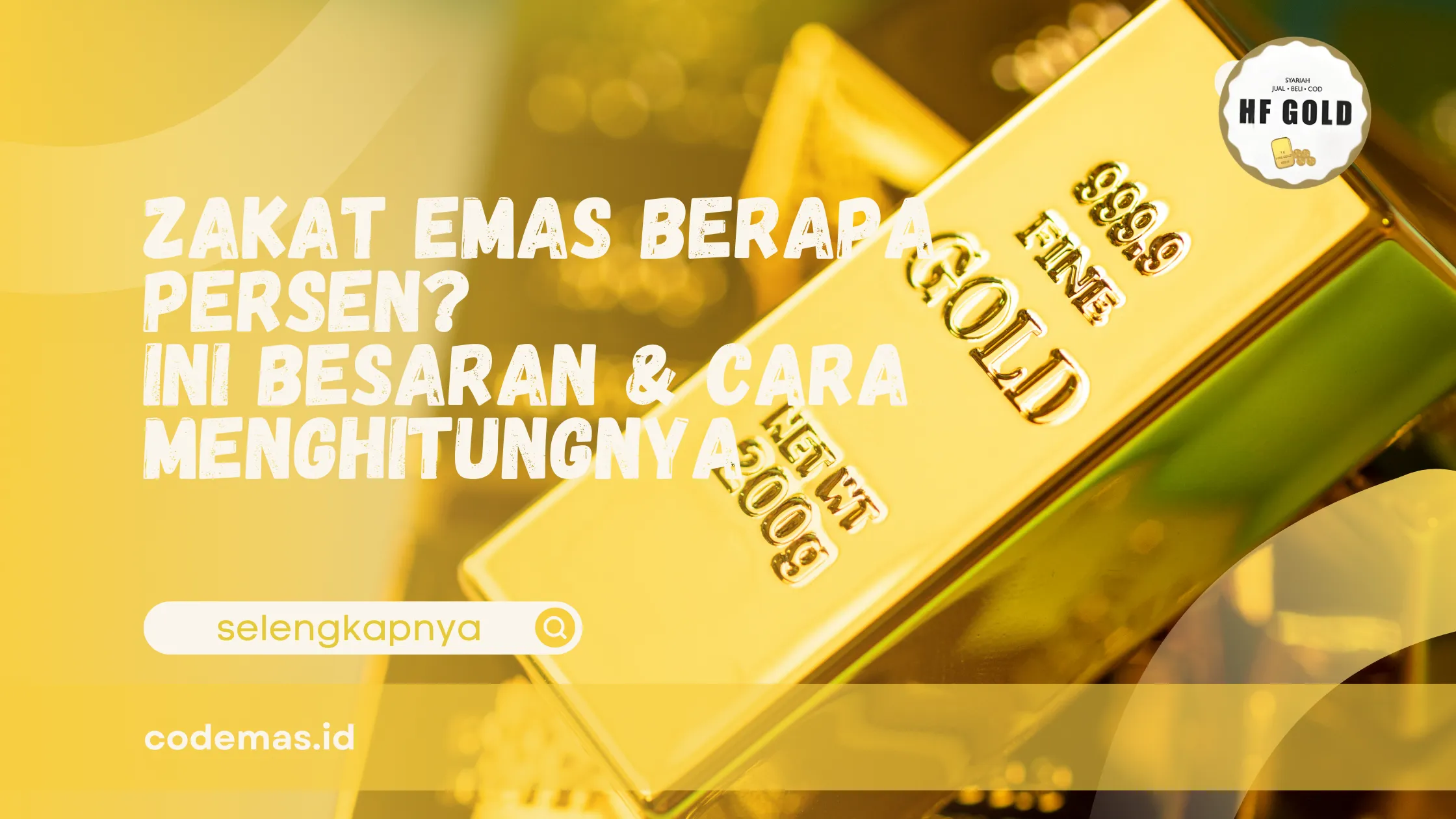 zakat emas berapa persen