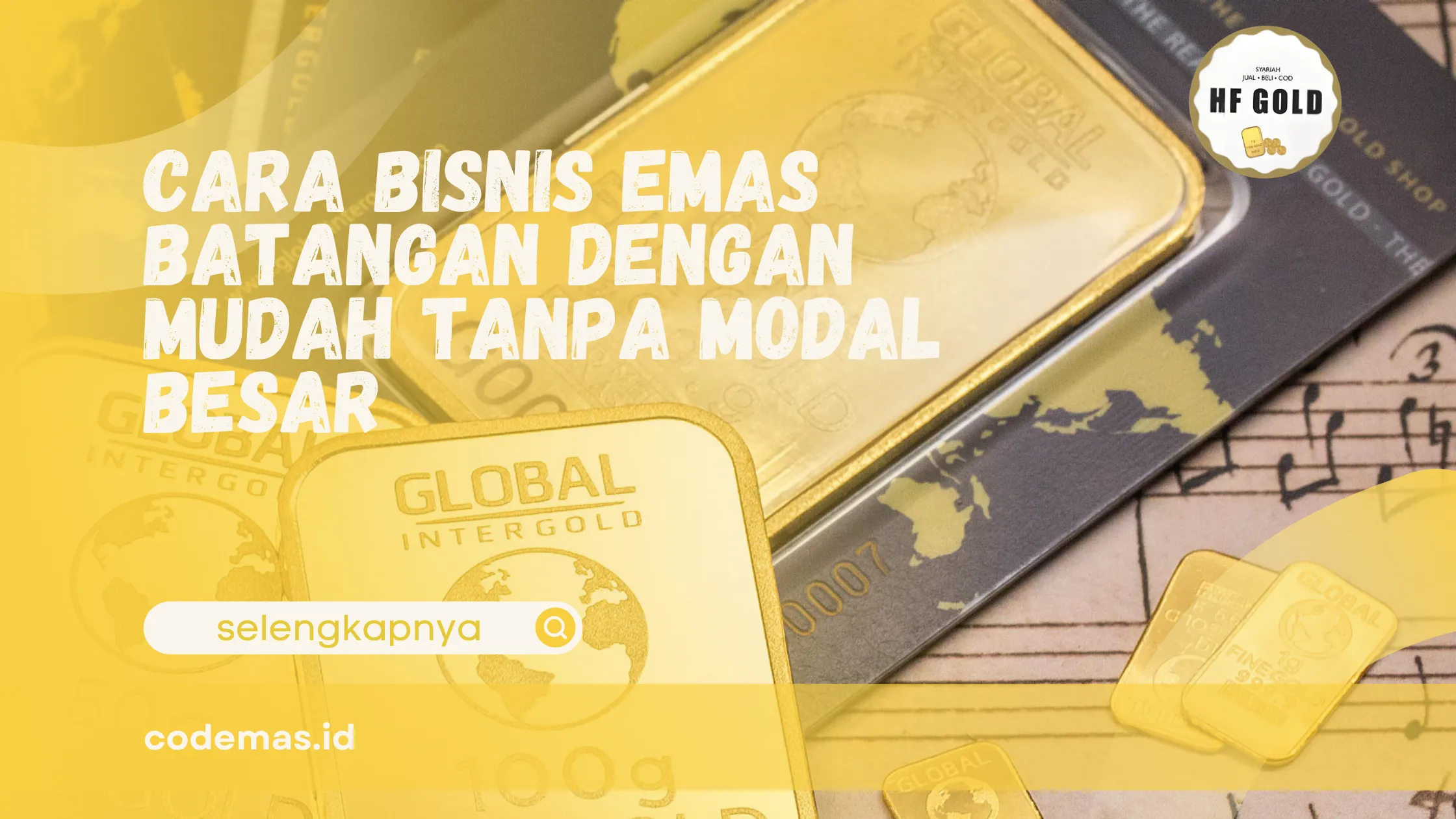 bisnis emas batangan